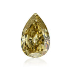 10.27 Carat Fancy Brown Yellow Pear Diamond SI2 GIA
