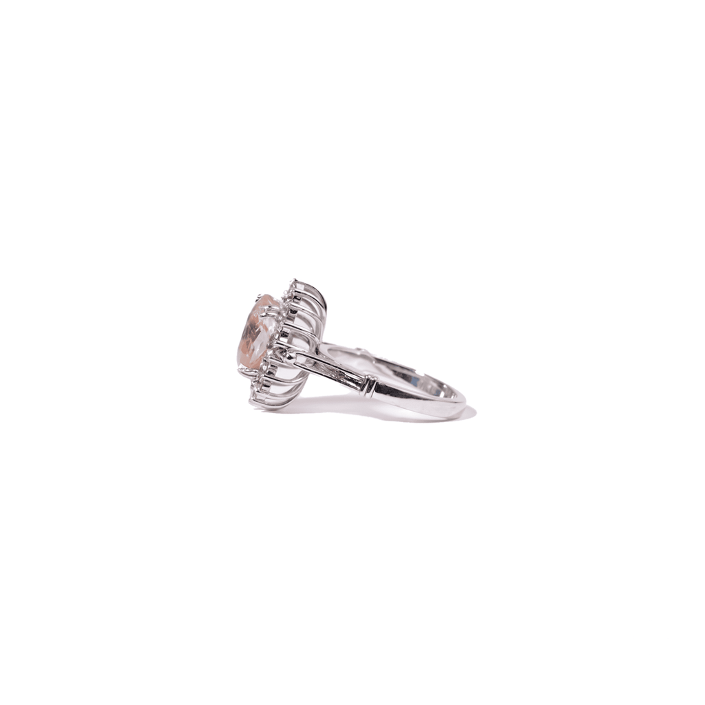 Padparscha Ring  4.6 carats