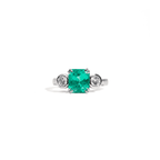Colombian Emerald Ring 0.5 carats