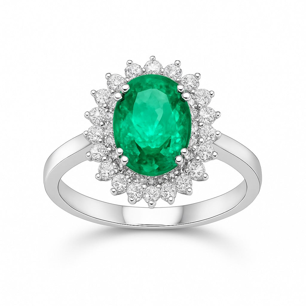 Emerald Ring 0.65 carats