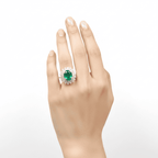 Zambian Emerald Ring 1.75 carats