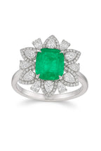 Colombia Emerald Ring 3.01 carats