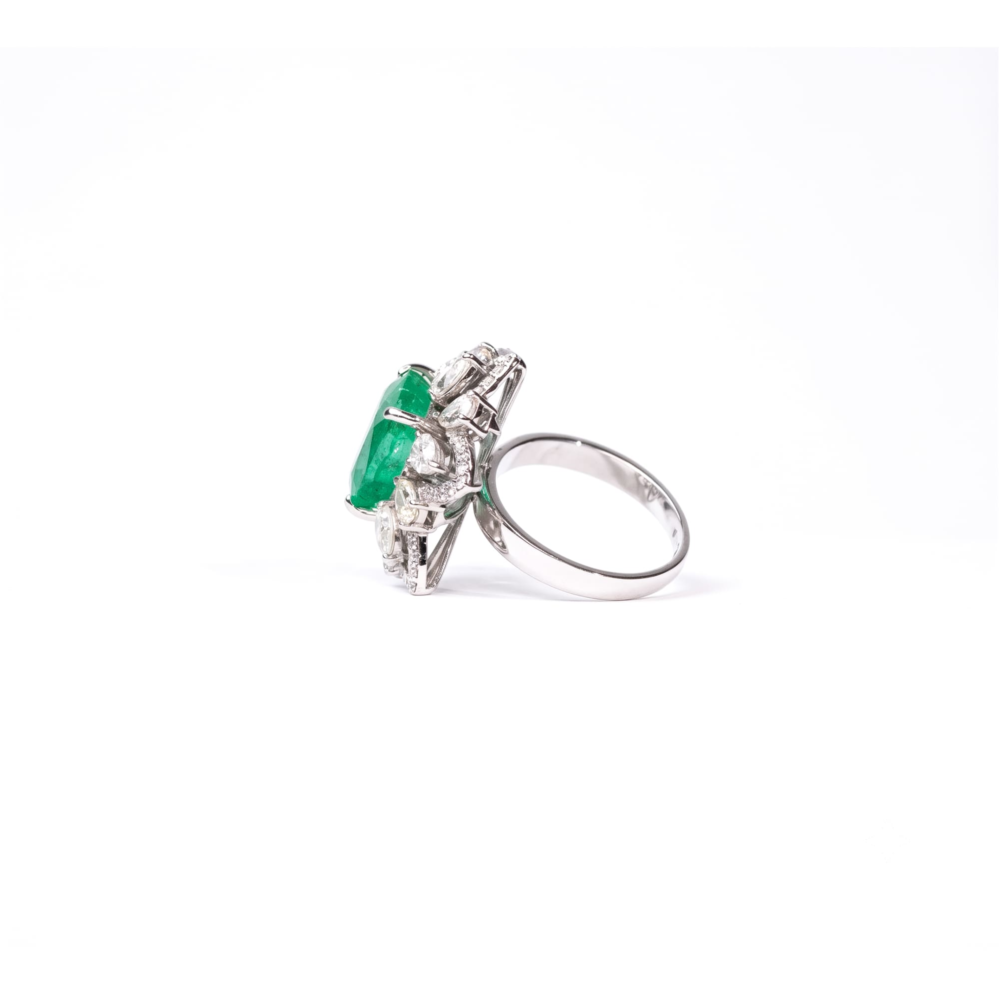 Colombia Emerald Ring 3.01 carats