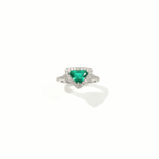 Colombian Emerald Ring 1.08 carats