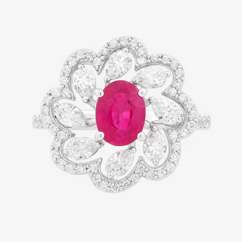 Burma Ruby Ring 2.75 carat