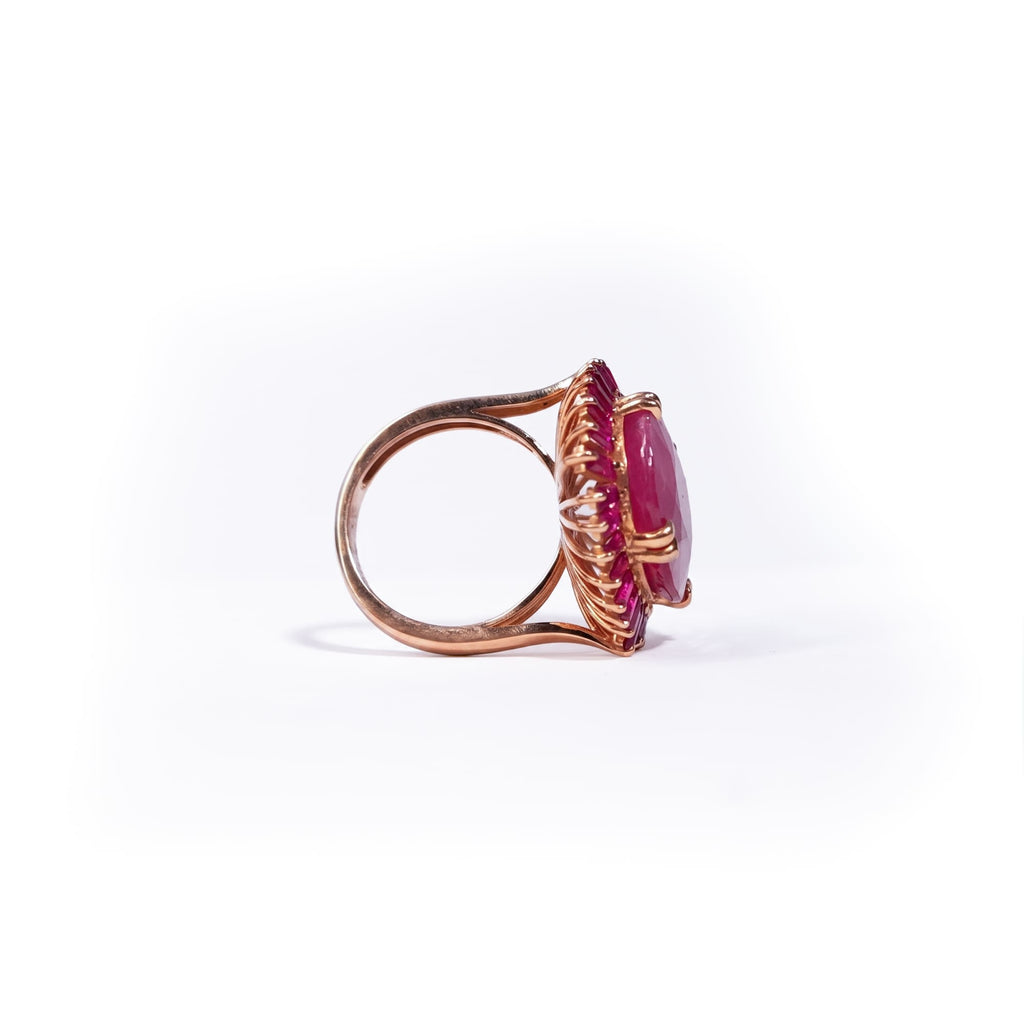 Mozambique Ruby Ring 22 carats grams