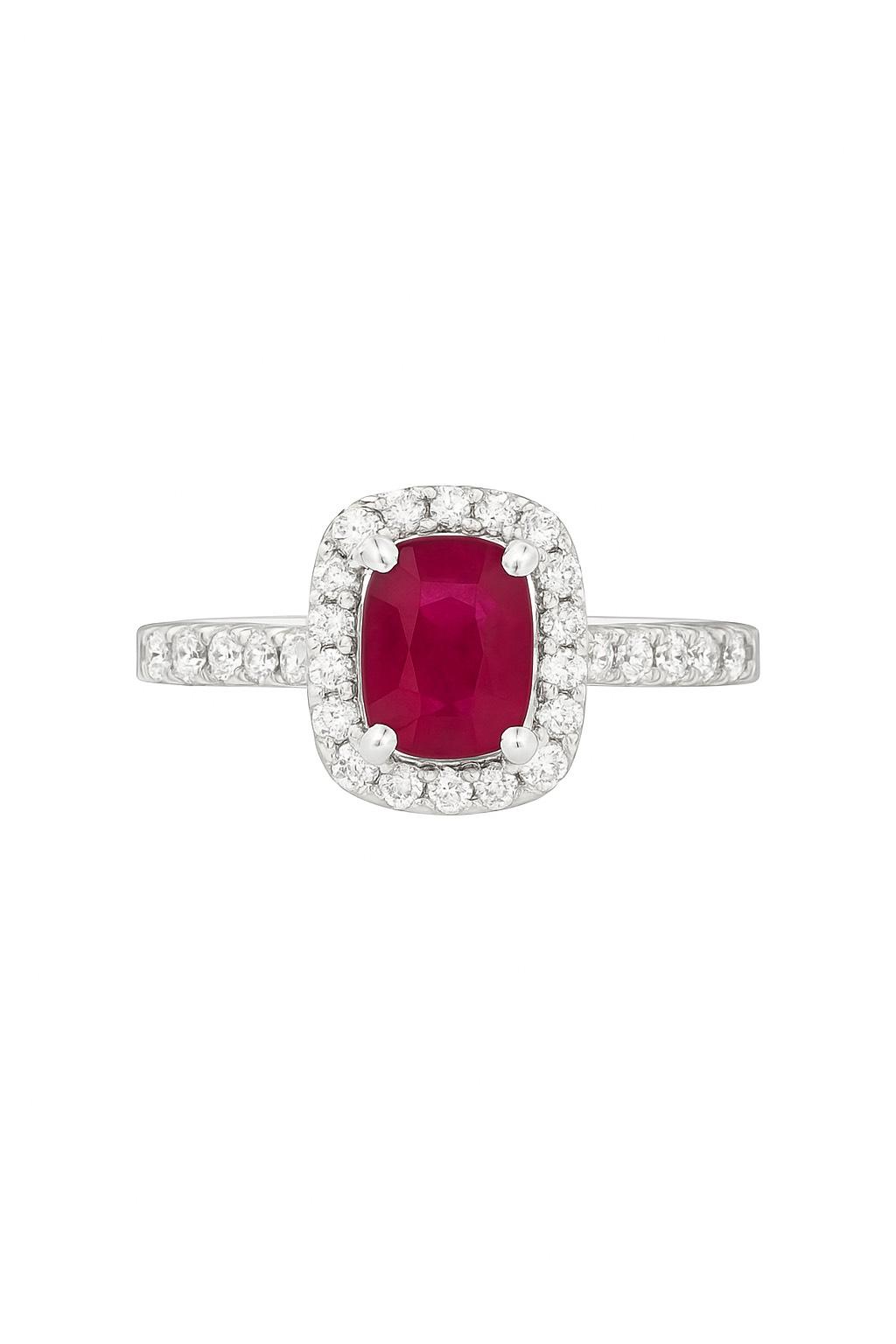 Burma Ruby Ring 3.5 carats