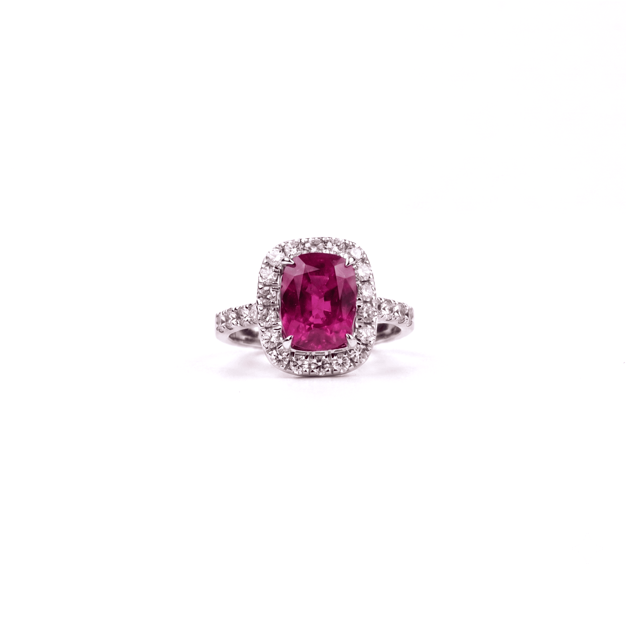 Burma Ruby Ring 3.5 carats