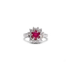 Mozambique Ruby Ring 2 carats