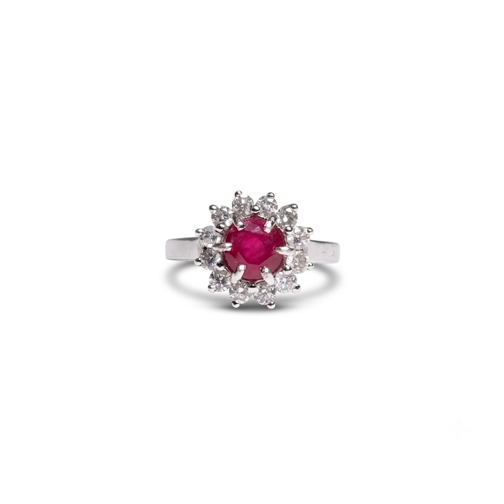 Mozambique Ruby Ring 2 carats
