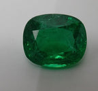 Cushion Shaped 5.21 carat Natural Emerald