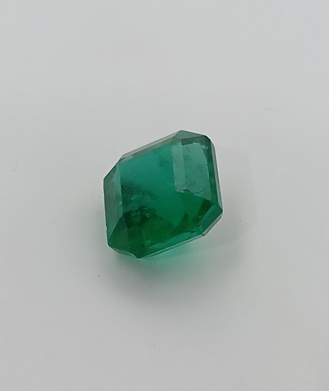 Natural Green Emerald , 4.52 carats