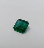 Natural Emerald, 4.21 carat , octagon-shaped
