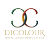 Dicolour logo with interlocking rings in green, red, and blue on a white background.