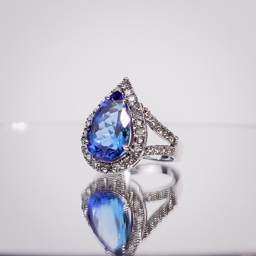 Tanzanite Ring 6.5 carats