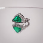 Colombian Emerald Ring 1.08 carats