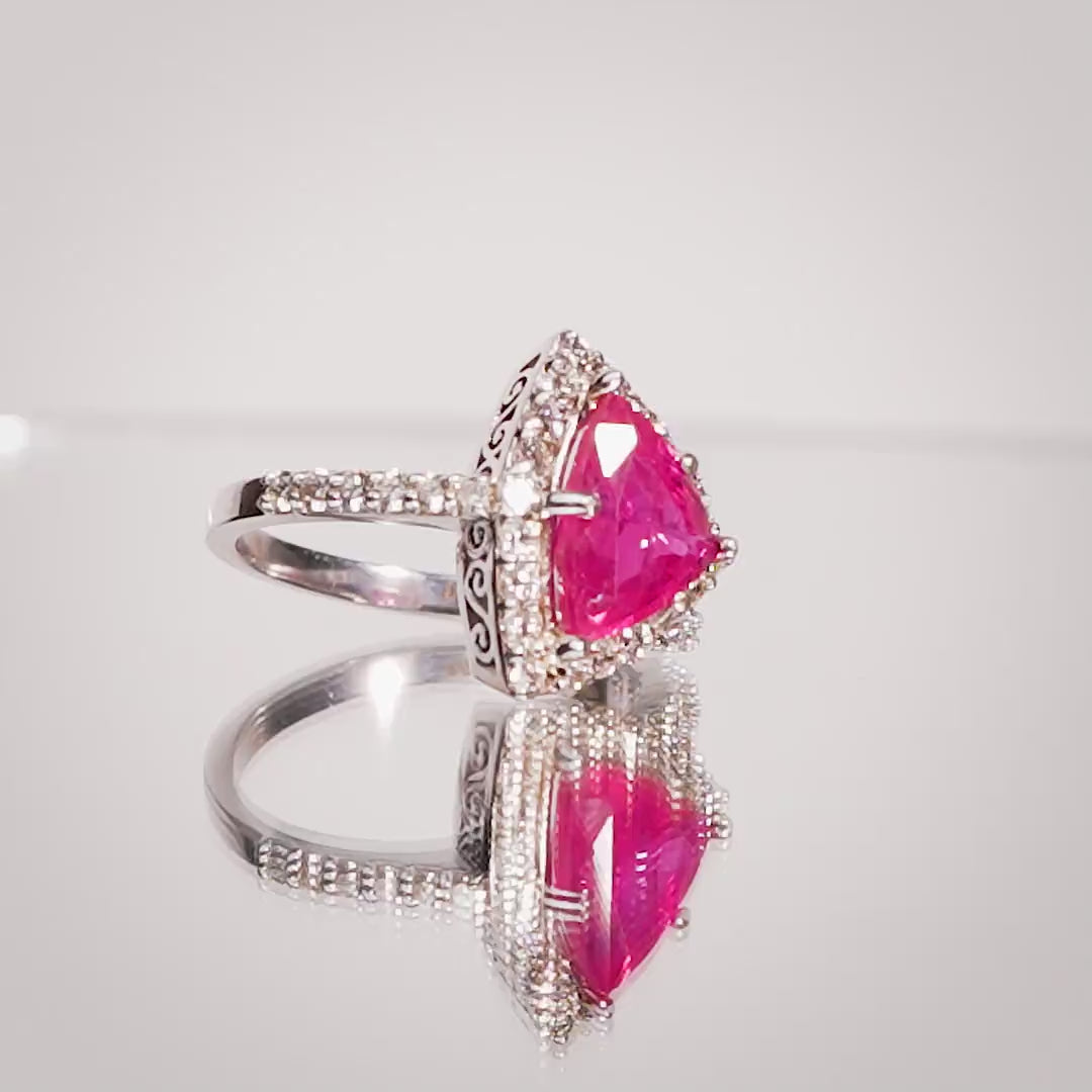 Mozambique Ruby Ring 2.5 carats