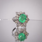 Colombia Emerald Ring 3.01 carats