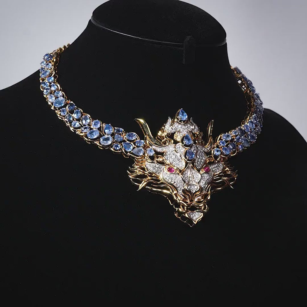 Azure Dragon Majesty Necklace